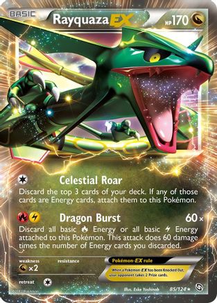 Rayquaza EX (085/124) - DE  - Ultra Rare - Holofoil