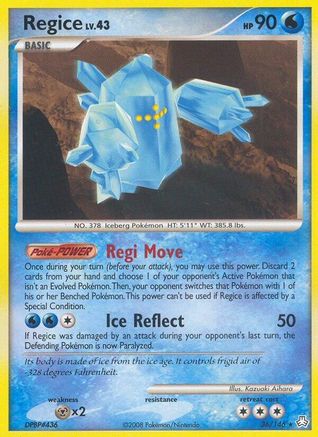 Regice (036) - LA  - Rare