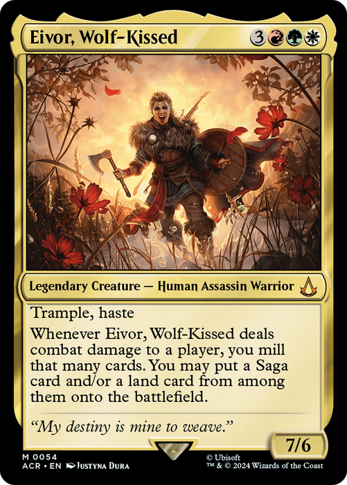 Eivor, Wolf-Kissed (ACR-054) - mythic - Foil