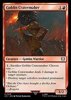 Goblin Cratermaker (LTC-218) - uncommon