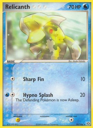 Relicanth (018) - E  - Rare