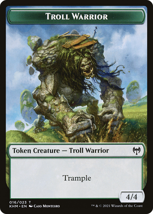 Troll Warrior (TKHM-016) - common - Foil