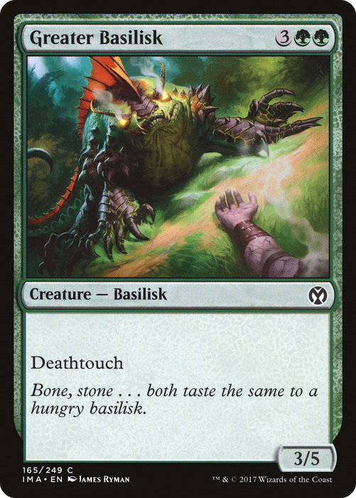Greater Basilisk (IMA-165) - common - Foil