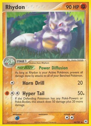 Rhydon (046) - HL  - Uncommon