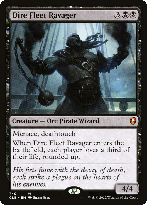 Dire Fleet Ravager (CLB-749) - mythic