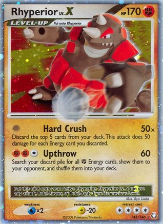Rhyperior LV.X (145) - LA  - Ultra Rare - Holofoil