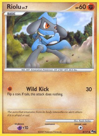Riolu (008) - PS6  - Uncommon - Holofoil