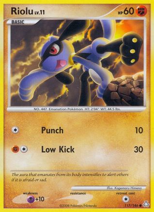 Riolu (117/146) - LA  - Common