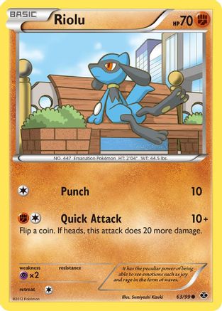 Riolu (063/99) - ND  - Common