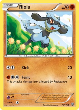 Riolu (76) (076) - PS  - Common