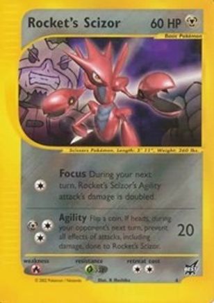Rocket's Scizor (004) - BOP  - Promo