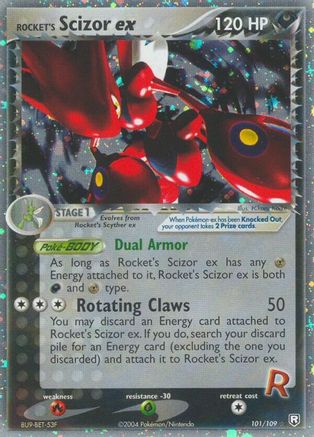 Rocket's Scizor ex (101) - TRR  - Ultra Rare