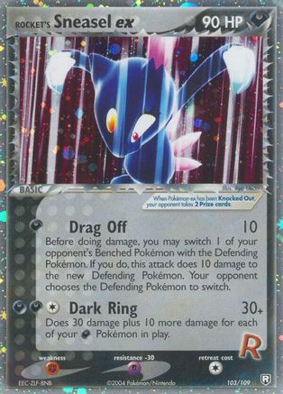 Rocket's Sneasel ex (103) - TRR  - Ultra Rare - Holofoil