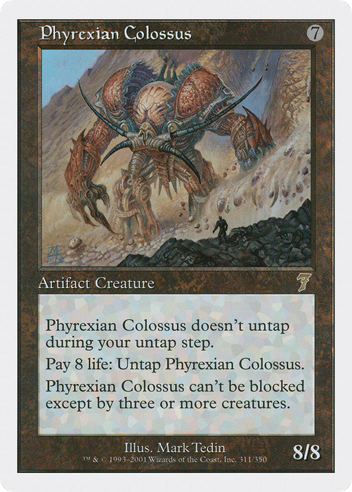Phyrexian Colossus (7ED-311) - rare