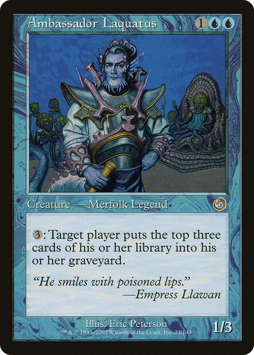 Ambassador Laquatus (TOR-023) - rare - Foil