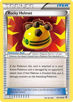 Rocky Helmet (133/149) - BC  - Uncommon - Reverse Holofoil