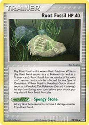 Root Fossil (093) - HP  - Common