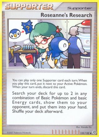 Roseanne's Research (125/132) - SW  - Uncommon - Reverse Holofoil