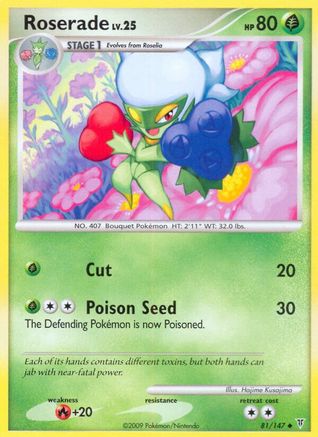 Roserade (081) - SV  - Uncommon