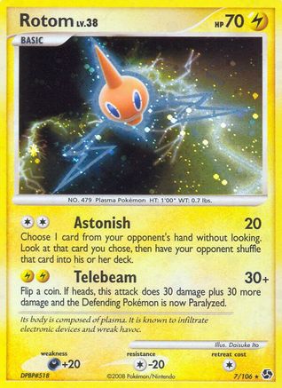 Rotom (007) - GE  - Holo Rare - Holofoil