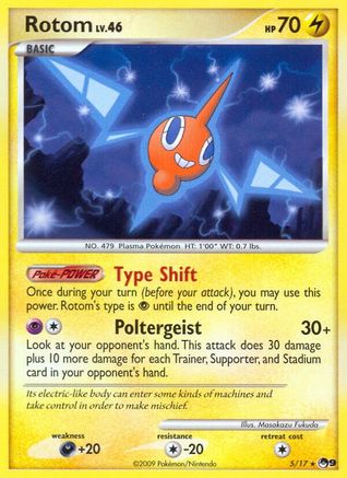 Rotom (005) - PS9  - Rare