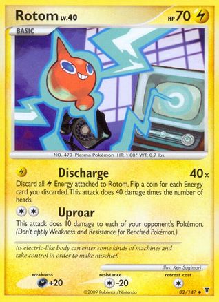 Rotom (082) - SV  - Uncommon - Reverse Holofoil