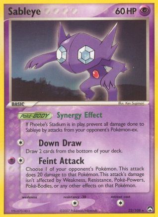 Sableye (022) - PK  - Rare