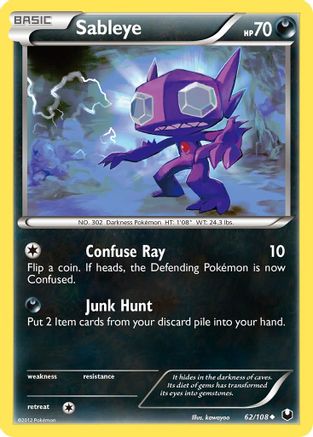 Sableye (062/108) - DE  - Uncommon