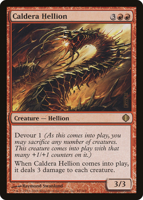 Caldera Hellion (ALA-095) - rare - Foil