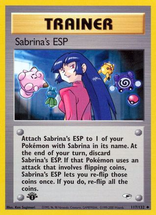 Sabrina's ESP (117/132) - GH  - Uncommon - Unlimited