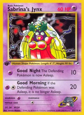 Sabrina's Jynx (059/132) - GH  - Uncommon - Unlimited