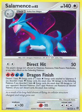 Salamence (018) - SW  - Holo Rare - Reverse Holofoil