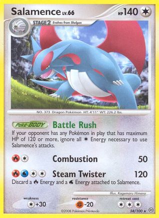Salamence (024) - S  - Rare