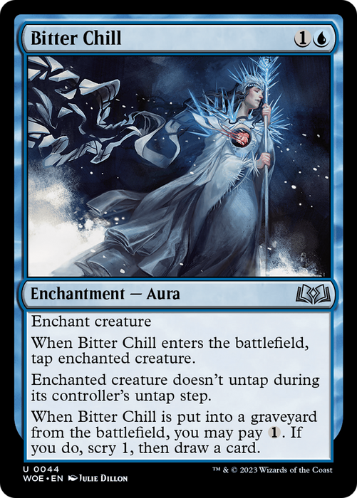 Bitter Chill (WOE-044) - uncommon - Foil