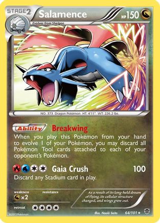 Salamence (064/101) - PB  - Holo Rare - Holofoil