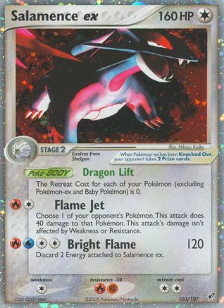 Salamence ex (103) - D  - Ultra Rare - Holofoil