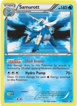 Samurott (BW22) - BAWP  - Promo - Holofoil