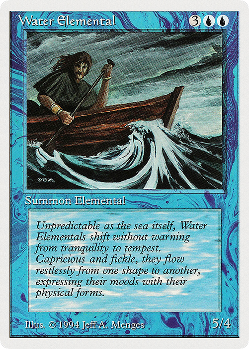 Water Elemental (SUM-092) - uncommon