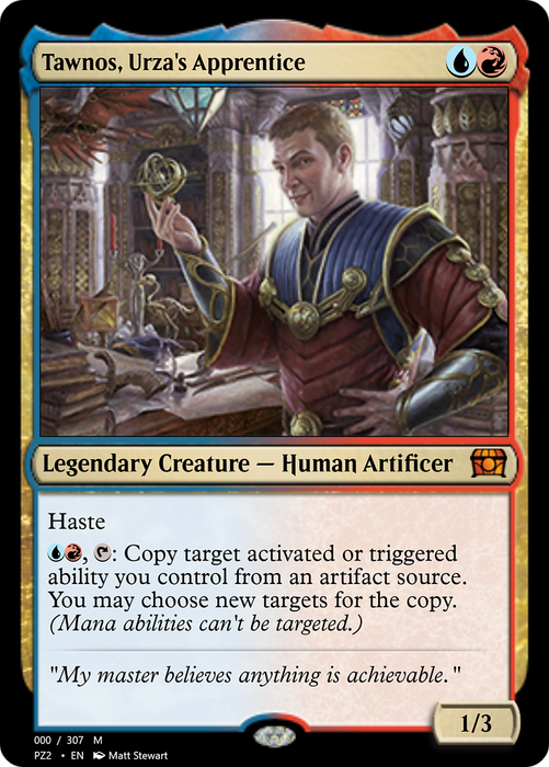 Tawnos, Urza's Apprentice (PZ2-70687) - mythic - Foil