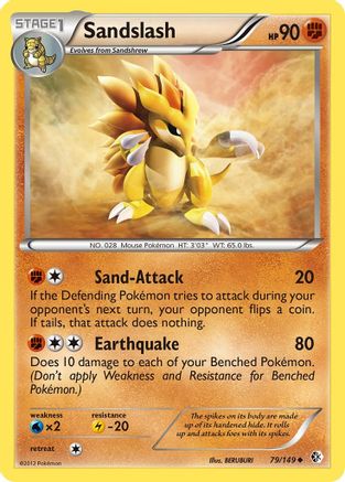 Sandslash (079) - BC  - Uncommon