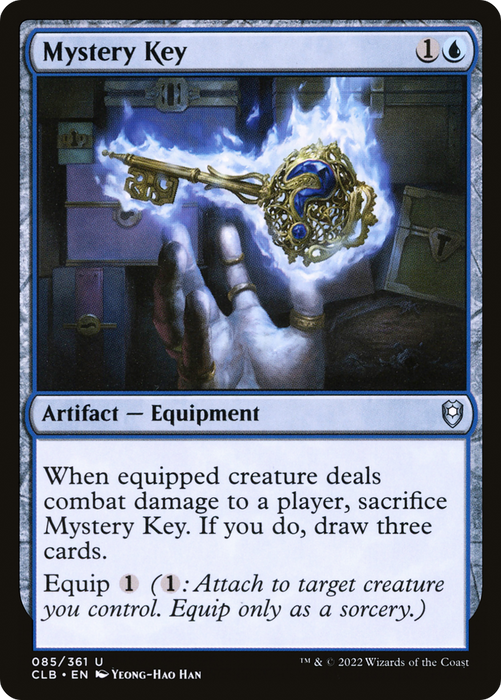 Mystery Key (CLB-085) - uncommon - Foil