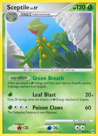 Sceptile (30) (030) - A  - Rare