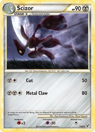 Scizor (007/90) - U  - Holo Rare - Holofoil