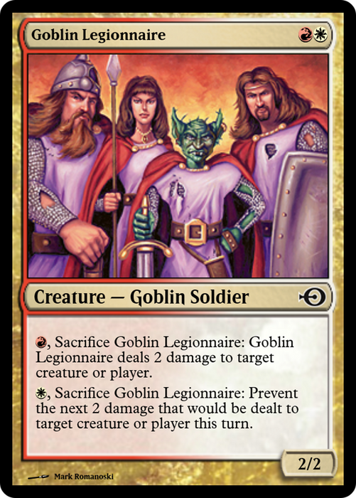 Goblin Legionnaire (PRM-35146) - common - Foil