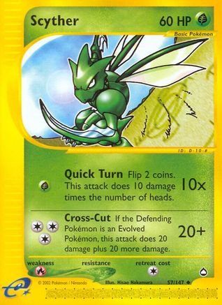 Scyther (57) (057) - A  - Uncommon