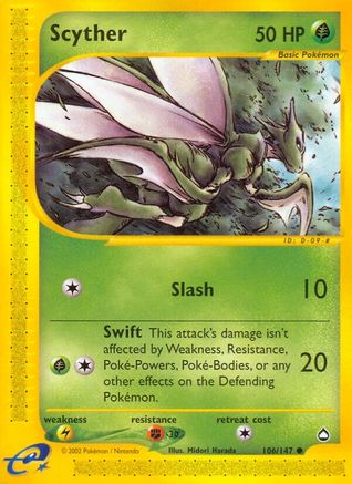 Scyther (106) (106/147) - A  - Common - Reverse Holofoil