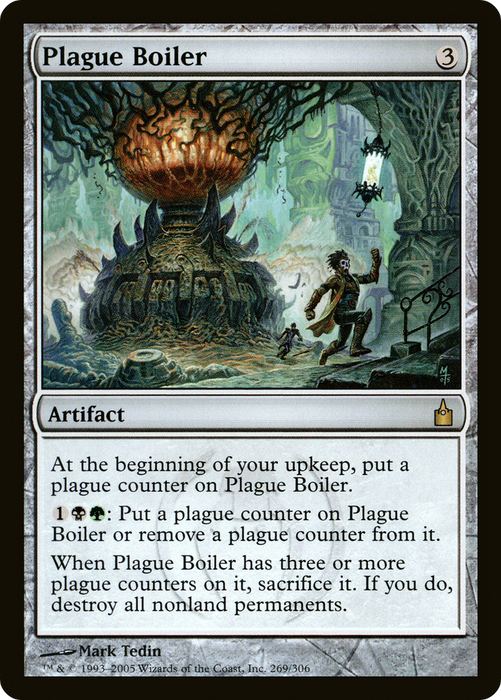 Plague Boiler (RAV-269) - rare - Foil