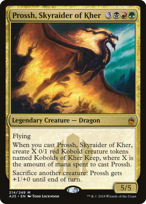 Prossh, Skyraider of Kher (A25-214) - mythic - Foil