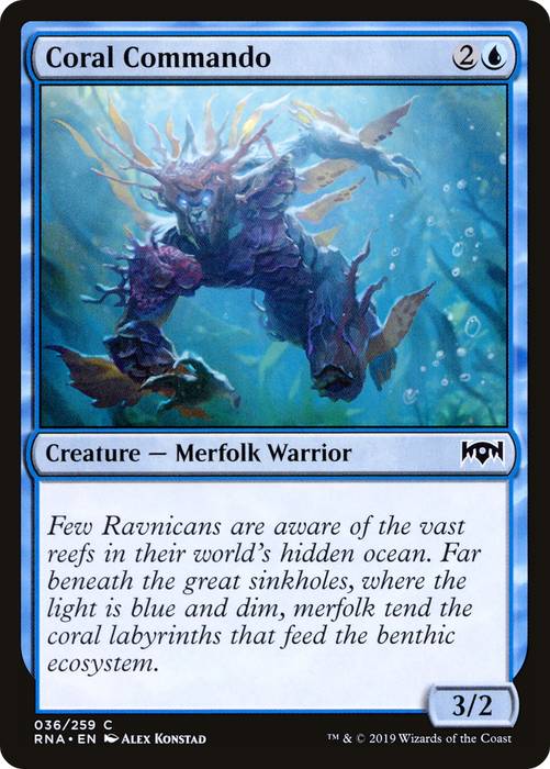 Coral Commando (RNA-036) - common