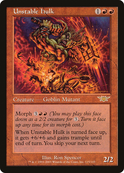Unstable Hulk (LGN-115) - rare